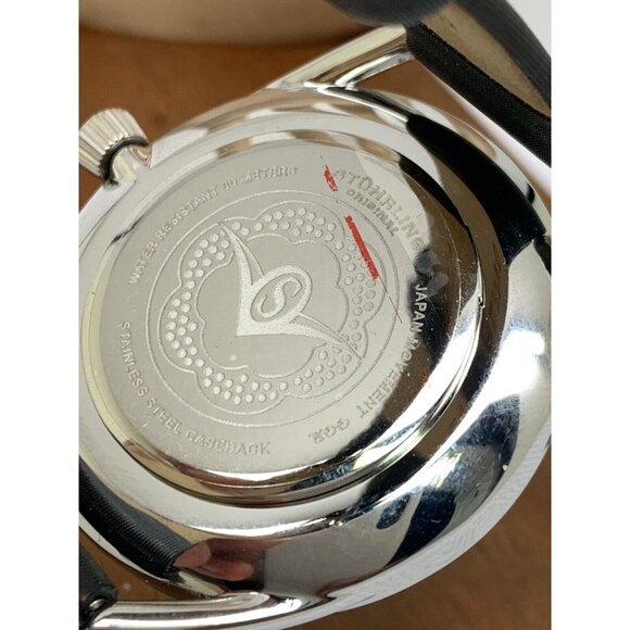 Stuhrling Women's Watch 995 Lily Quartz Blue Mother of Pearl Dial 38mm L… - Picture 7 of 14